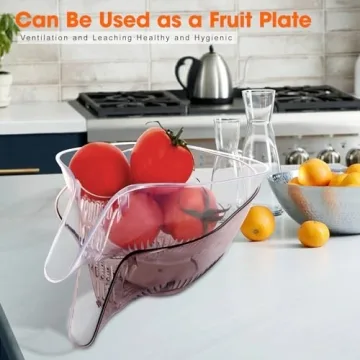 Multifunctional Drain Basket for Easy Kitchen Prep