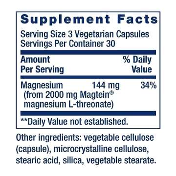 Life Extension Neuro-mag Magnesium L-threonate, 90 Count (Pack of 2)