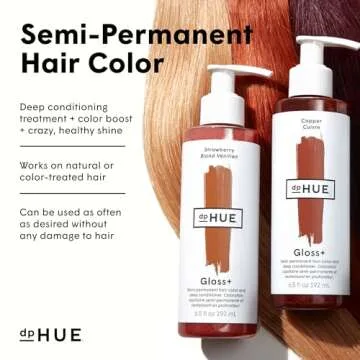 dpHUE Gloss+ Strawberry - Semi-Permanent Hair Color Treatment