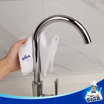 MR.SIGA Microfiber Cloths for Streak-Free Cleaning