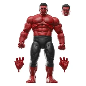 Marvel Legends Series Red Hulk - Premium 6 Inch Action Figure from Captain America: Brave New World