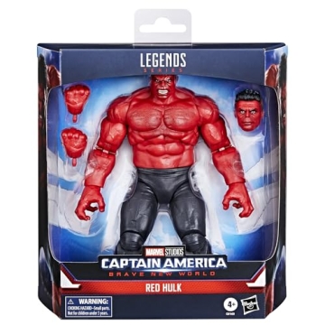 Marvel Legends Red Hulk 6 Inch Action Figure - Captivating Collectible