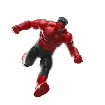 Marvel Legends Red Hulk 6 Inch Action Figure - Captivating Collectible