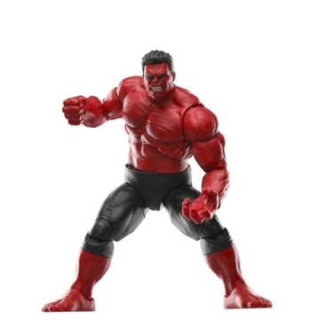 Marvel Legends Red Hulk 6 Inch Action Figure - Captivating Collectible