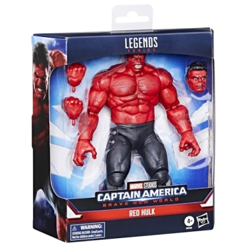 Marvel Legends Red Hulk 6 Inch Action Figure - Captivating Collectible