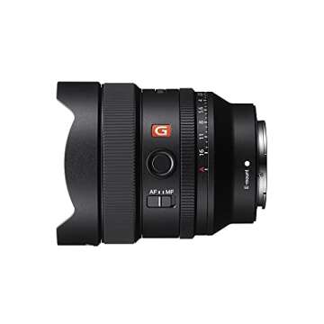 Sony FE 14mm F1.8 GM Full-Frame Large-Aperture Wide Angle Prime G Master Lens Black