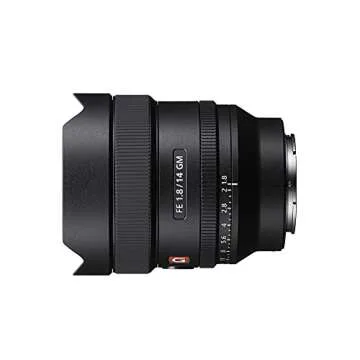 Sony FE 14mm F1.8 GM Full-Frame Large-Aperture Wide Angle Prime G Master Lens Black