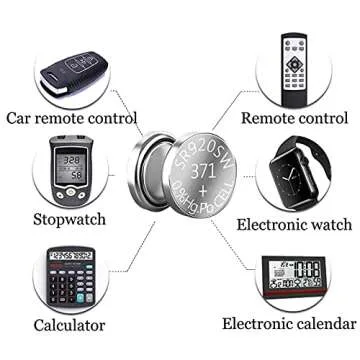 SKOANBE 10PCS 1.5V SR920SW Watch Batteries - Reliable Power