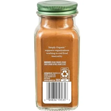 Simply Organic Pumpkin Spice for Fall Culinary Delights