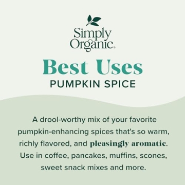 Simply Organic Pumpkin Spice for Fall Culinary Delights