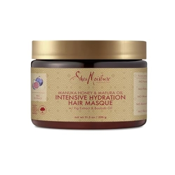SheaMoisture Intensive Hydration Hair Masque Manuka Honey & Mafura Oil For Dry, Damaged Hair Deep Co...
