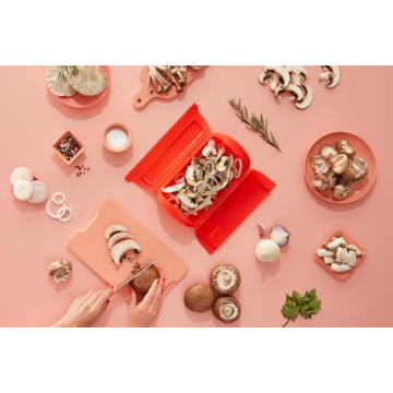 Lekue Steam Case for Quick Healthy Cooking for 1-2