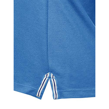 Casual Junior-Fit Cotton Pique Polo Shirt Coastal Blue S