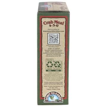 Down to Earth Crab Meal Natural Fertilizer 4-3-0 4lb