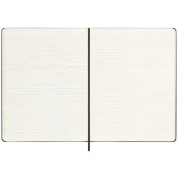 Moleskine Classic Notebook, Hard Cover, XL (7.5" x 9.5") Ruled/Lined, Black, 192 Pages