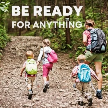 PreparaKit Mini Travel First Aid Kit for Kids - TSA Approved