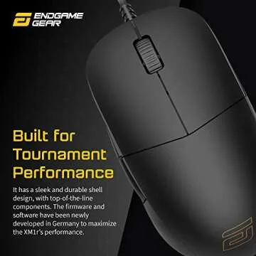 ENDGAME GEAR XM1r Gaming Mouse with High DPI and Comfort