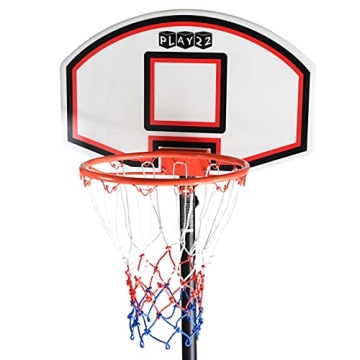 Adjustable Basketball Hoop 5-7 FT for Kids Outdoor Play