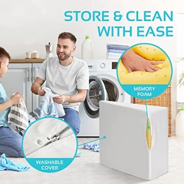 10-Inch Bed Wedge Pillow | Sleep Better with Ultimate Support