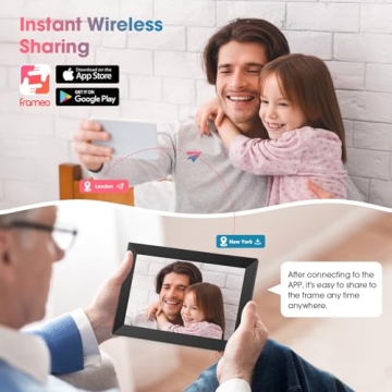 WiFi 10.1'' Digital Picture Frame - Share Memories Remotely