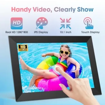 WiFi 10.1'' Digital Picture Frame - Share Memories Remotely