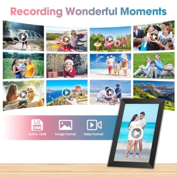 WiFi 10.1'' Digital Picture Frame - Share Memories Remotely