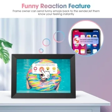 WiFi 10.1'' Digital Picture Frame - Share Memories Remotely