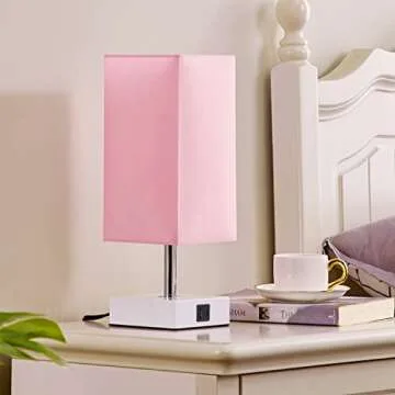 Ambimall Touch Control Lamp with USB Ports for Kids