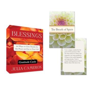 Blessings: 64 Ways to Give Thanks for the Peace and Joy in Your Life--Gratitude Cards (Tarcher Inspiration Cards)