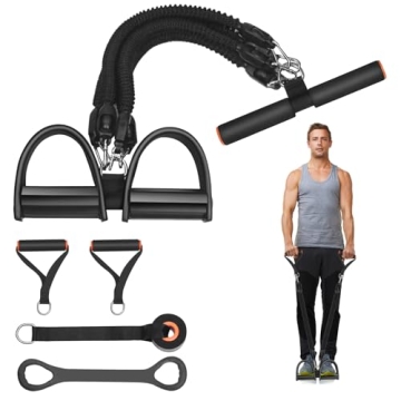 Awaiymi Pedal Resistance Band - Versatile Exercise Bands with Comfortable Handles