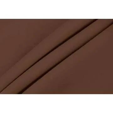 Lauweion Women Solid Basic Fleece Letter Loose Hoodie Sweatshirt Long Sleeve Kangaroo Pocket Drop Shoulder Pullovers Top (Large, Brown-2)