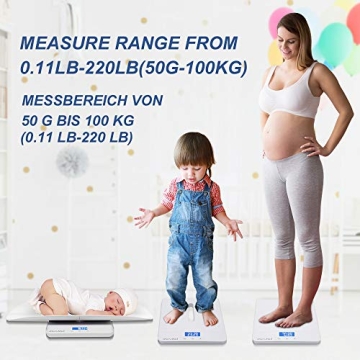 MomMed Baby Scale Multi-Function Digital Scale for All Ages