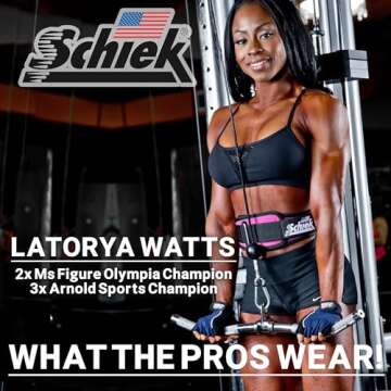 Schiek Sports Model 2004 Nylon 4 3/4" Weight Lifting Belt