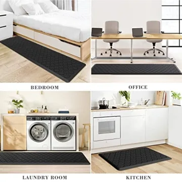 Ergonomic Anti-Fatigue Kitchen Mats Set - 2PCS