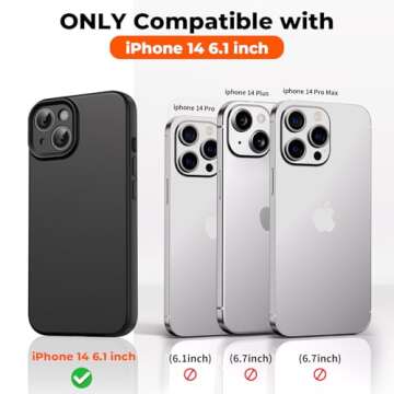SUPFINE Designed for iPhone 14 Case - Premium Liquid Silicone with Upgraded Camera Protection