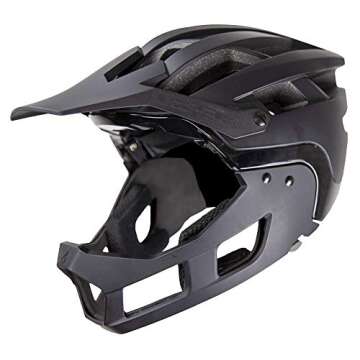 Demon United FR Link Freeride Bicycle Helmet with Chin Guard