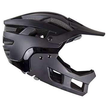 Demon United FR Link Freeride Bicycle Helmet with Chin Guard