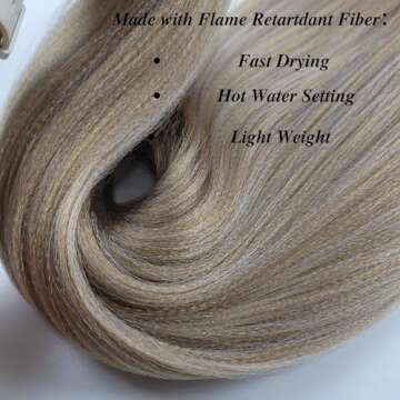 Premium Brown Ash Pre-Stretched Braiding Hair Packs (3)