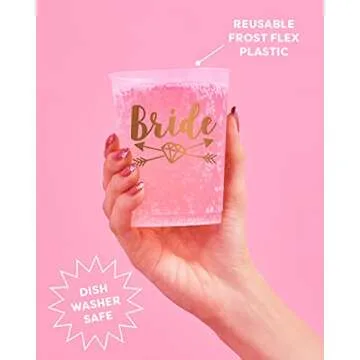 xo, Fetti Bachelorette Bride Tribe Reusable Cups