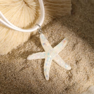Stylish Starfish Fringe Necklace for Summer Elegance