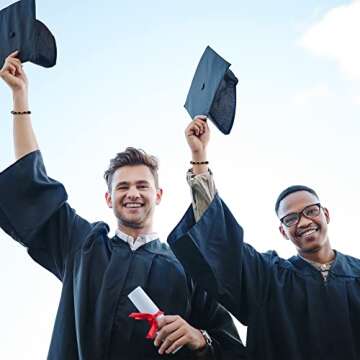 Sereney Graduation Gifts for Him, 2025 Graduation Bracelet for High School Law College Master Degree...