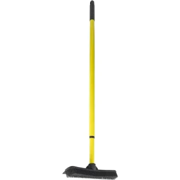 FURemover PRO Pet Hair Broom with Adjustable Handle