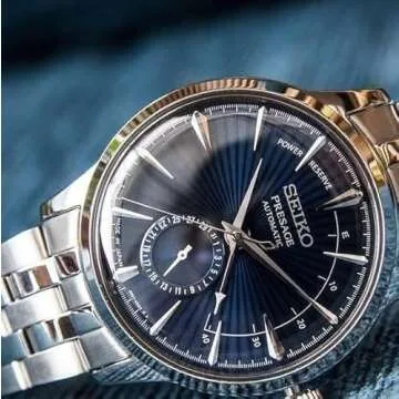 SEIKO PRESAGE Power Reserve Cocktail Time Blue Moon SSA347J1