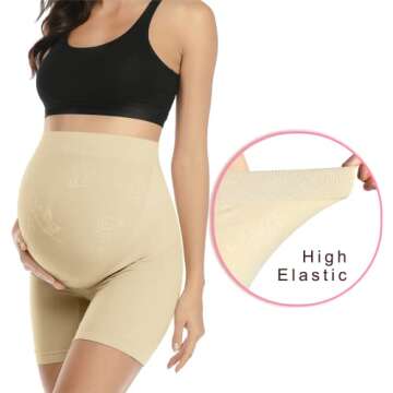 Elegant Maternity Shapewear for Belly Support
