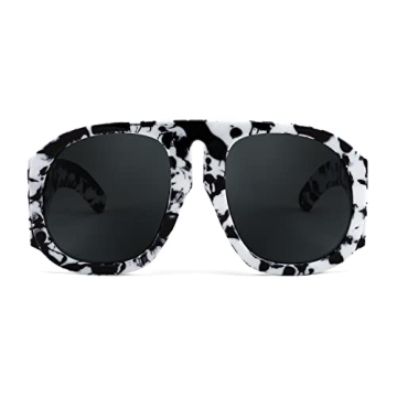 FEISEDY Retro Aviator Sunglasses for Stylish Sun Protection