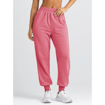 Yovela Pink Sweatpants for Women Trendy Stylish Comfortable