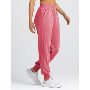Yovela Pink Sweatpants for Women Trendy Stylish Comfortable
