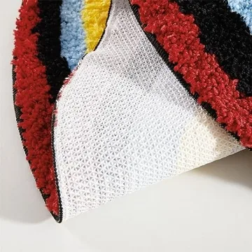 Estmy Funny Retro Bathroom Rug - Non Slip & Washable