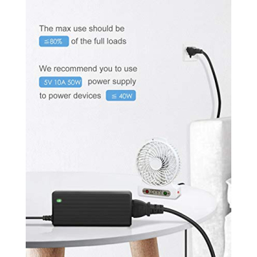 Alitove 5V 10A Power Supply Adapter for Reliable Power