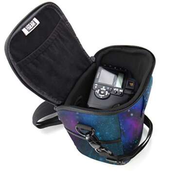 USA GEAR DSLR Camera Case for Men and Women with Top Loading Accessibility, Adjustable Shoulder, Sma...